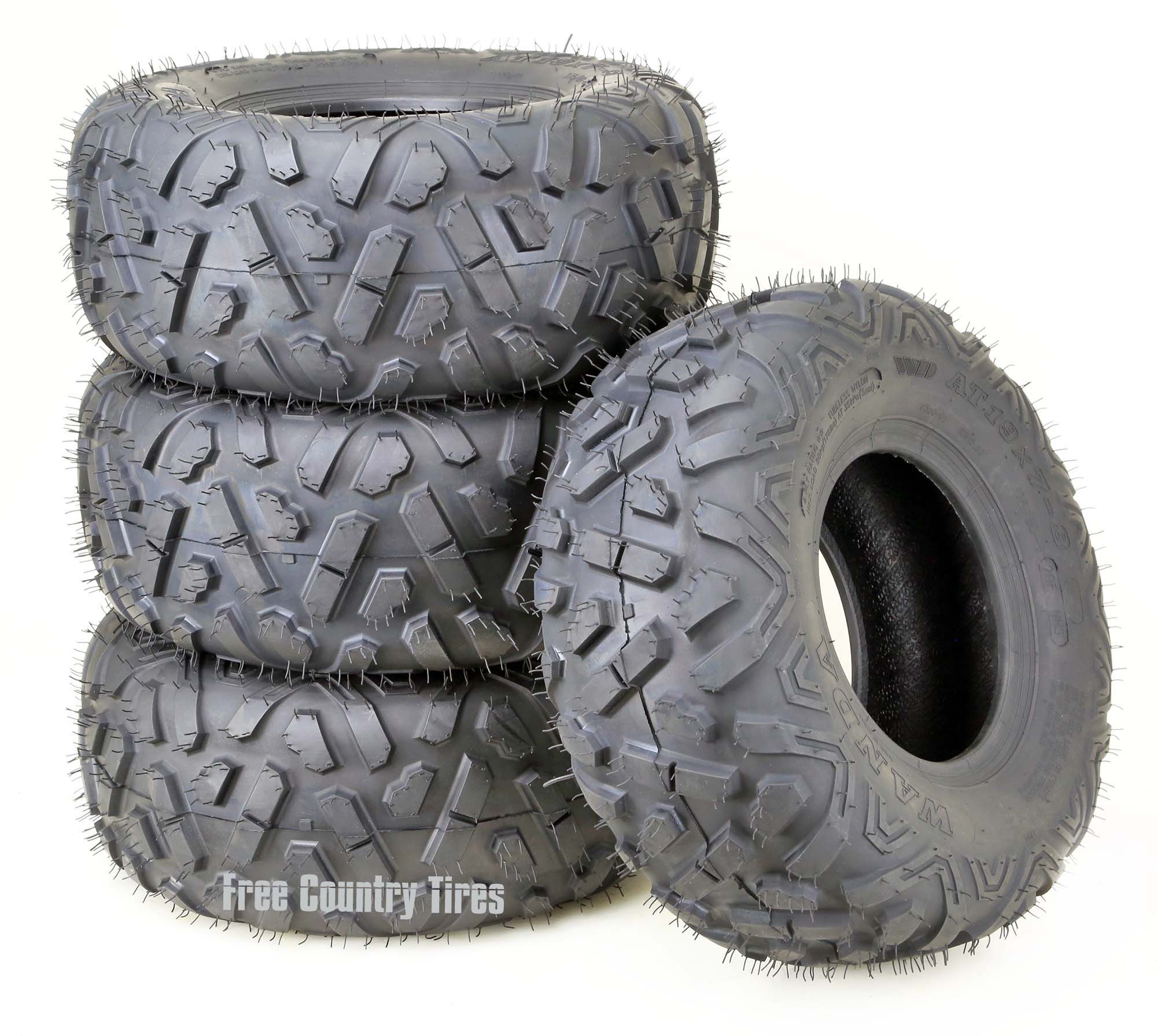 Full Set 4 WANDA Sport ATV tires 19x78 19x7x8 All Terrian eBay