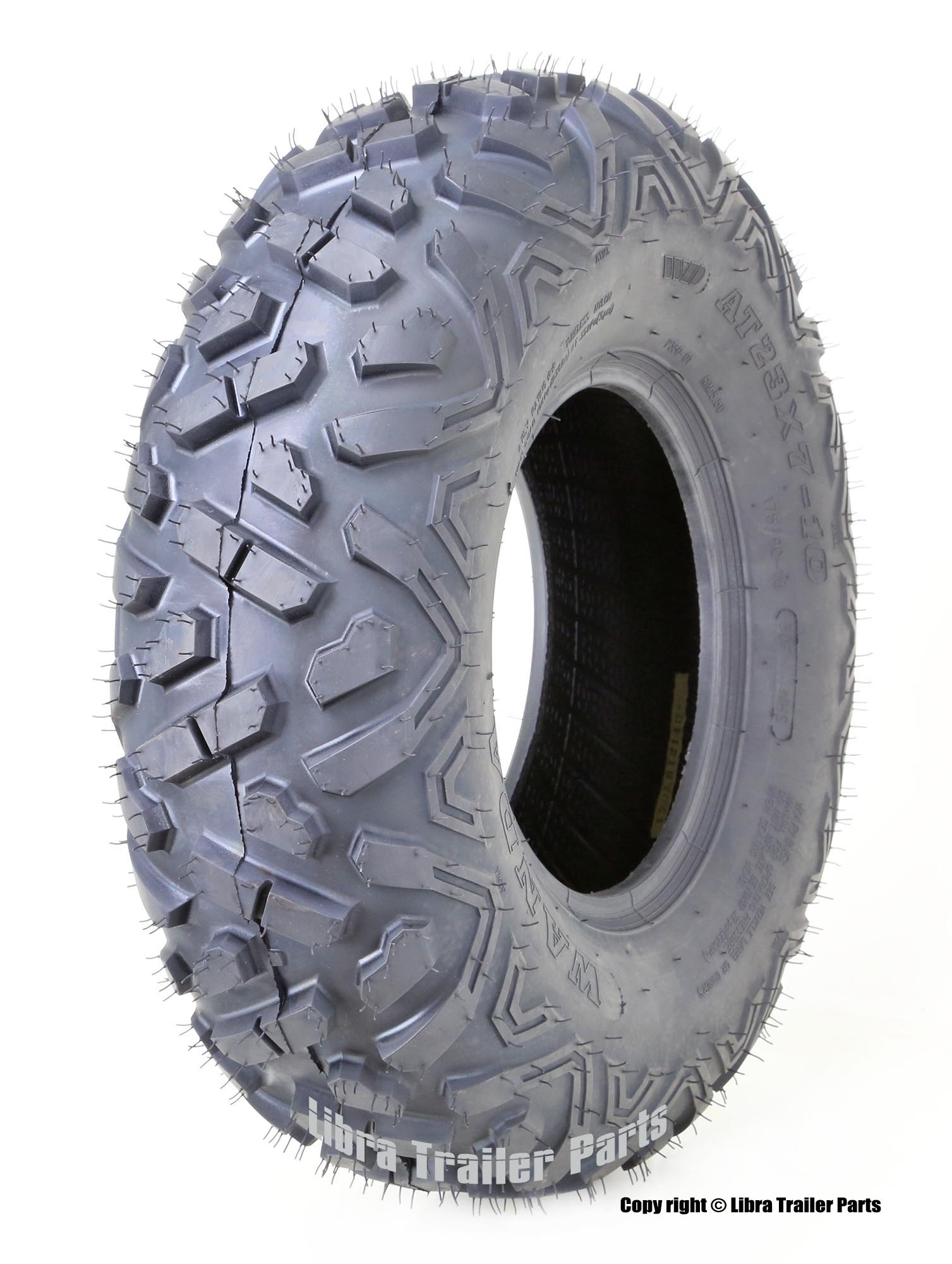 WANDA ATV Reifen Komplettsatz – 23x7-10 Vorne & 22x10-10 Hinten, All Terrain