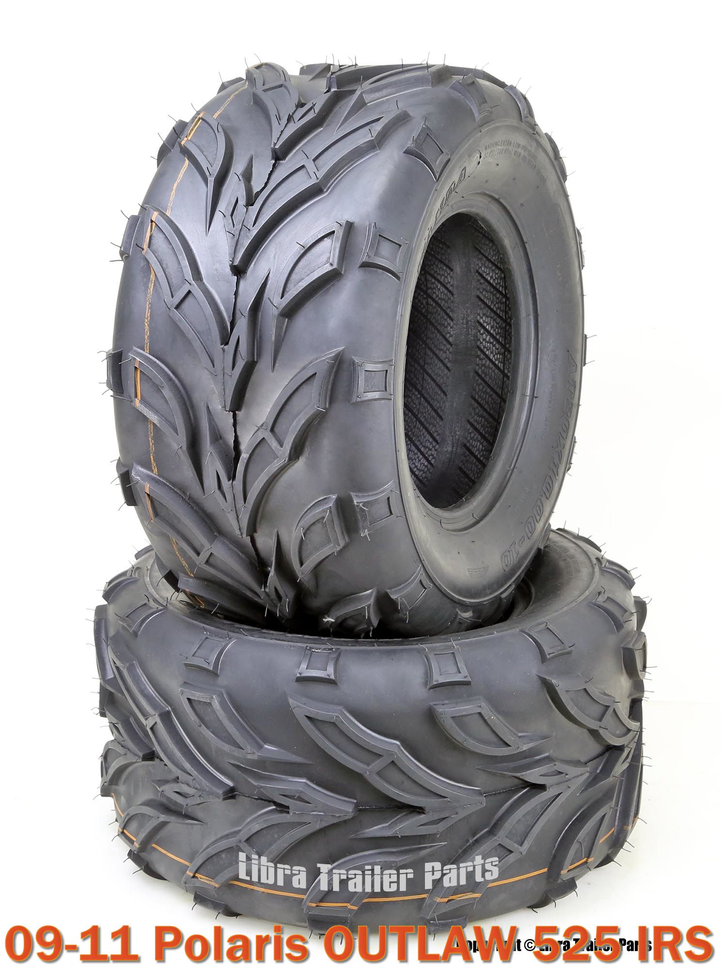 (2) WANDA 20x1010 ATV Rear Tires for 0911 Polaris OUTLAW 525 IRS eBay