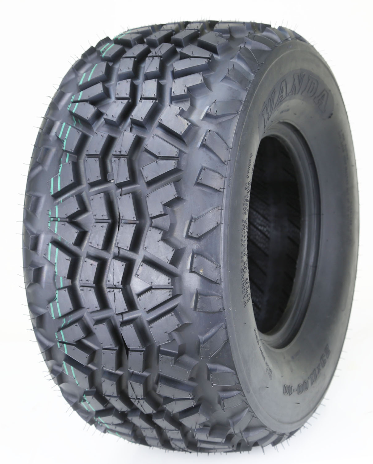 WANDA ATV Tires 23x11-10 - Set Of 2 Utility Tires For Kawasaki MULE 4000/4010 With 1660lb Load Capacity